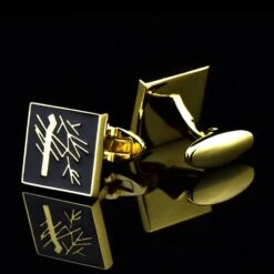 Boutons De Manchette Personnalisés, Boutons De Manchette Or Set Enamel En Bambou Sets Pour Dîner De Noël 1.8CM -Rose Magasin 61pIbdSWBoL. AC UL1500