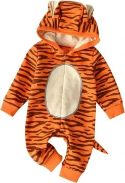 Mode Costume Halloween Noël Enfants Bande Dessinée Impression Costume Hoodie Hiver Casual Intérieur Chaud Costumes Pour