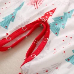 NLGToy Baby Pyjamas Romper Set Patchwork Noël Bébé Imprimer Combinaison Infantile Outfit Rayé Garçons Romper & Combinaison (Blanc, 12-18 Mois) -Rose Magasin 712kUrDISnL. AC SL1500