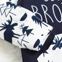 NLGToy Enfant Bébé Garçons Deux-Pièce Costume De Noël Lettre Cerf Brief Imprimé À Capuche Romper Combinaison Vêtements Costume Bébé Fille Outfit (Blue, 6-12 Mois) -Rose Magasin 712u6UX XUL. AC SL1500