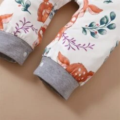 Infantile Garçon Vêtements D'hiver De Noël Infantile Nouveau-né Bébé Garçons Filles À Manches Longues Mignon Bande Dessinée Impression Patchwork Romper Combinaison (Pink, 12-18 Mois) -Rose Magasin 713lmD6WPbL. AC SL1500