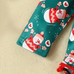 Tricoter Bébé Vêtements Nouveau-né Infantile Bébé Filles Garçons Automne À Manches Longues Noël Bonhomme De Neige Bébé Fille Tenues Avec Jambe -Rose Magasin 717PsZ4FH1L. AC UL1500