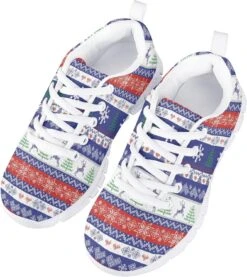 Parprinty Chaussures De Noël Pour Filles Garçons Léger Casual Mignon Athlétique Sneakers Enfants Chaussures De Course De Vacances Outfit -Rose Magasin 7187I86PAqL. AC UL1500