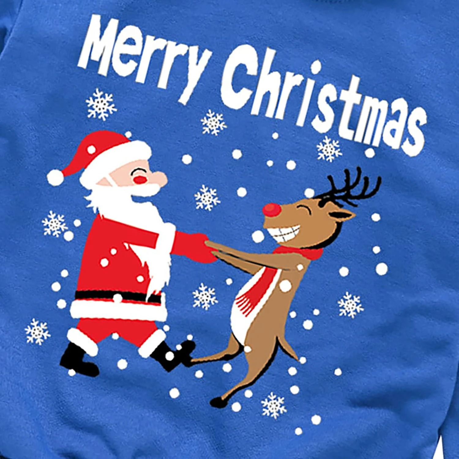 Enfant Casual Body Enfant Hiver Noël À Manches Longues Bande Dessinée Imprimé Lettre Hoodie Top 5 Enfant Casual Body Enfant Hiver Noël À Manches Longues Bande Dessinée Imprimé Lettre Hoodie Top – Image 3