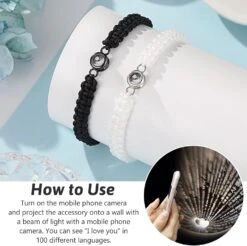 UNGENT THEM I Love You 100 Langues Bracelets De Corde Tressée Couples Cadeaux Pour Petit Ami, Petite Amie, Mon Amour, âme Sœur, Anniversaire Saint Valentin Anniversaire Anniversaire Anniversaire Anniversaire Cadeau De Noël Pour Lui Et Elle -Rose Magasin 71CG8t5sKCL. AC UL1500