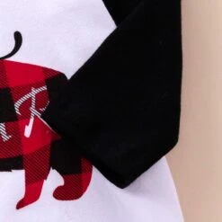 NLGToy Zipper Romper Bébé Infantile Bébé Garçons Romper Costume De Noël Cartoon Lettre Imprimer Romper À Manches Longues Combinaison Ensemble (Noir, 9-12Months) -Rose Magasin 71GQHslaVsL. AC SL1500