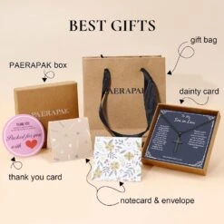 Colliers PAERAPAK Cadeaux Pour Fils En Droit, Collier En Argent / Croix Noire Collier Chaîne Cubaine Pour Fils En Droit, Cadeau De Noël De La Fête Des Pères Pour Fils En Droit -Rose Magasin 71H Tj6t5BL. AC UL1500