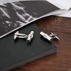 Banemi Boutons De Manchette Personnalisés, Boutons De Manchette En Métal Ensembles Cylindriques En Acier Inoxydable Pour Dîner De Noël 2X0.6CM 10 Banemi Boutons De Manchette Personnalisés, Boutons De Manchette En Métal Ensembles Cylindriques En Acier Inoxydable Pour Dîner De Noël 2X0.6CM -Rose Magasin 71HibUZOuL. AC UL1500