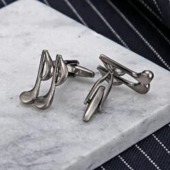 Banemi Boutons De Manchette Personnalisés, Boutons De Manchette Vintage En Acier Inoxydable Musique Double Note Cord Set Pour Dîner De Noël 2.3X1.8CM -Rose Magasin 71Hth7lpAHL. AC UL1500