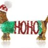 Noël HOHO Santa Dog Dachshund Saucisse Chien Rouge Cloche Mignon Animal Broche Et Broche Pour Femmes, Bijoux De Vacances -Rose Magasin 71I3rLxKWLL. AC UL1500