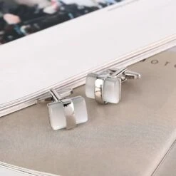 Banemi Boutons De Manchette Pour Artistes, Boutons De Manchette Impressionnants En Acier Inoxydable Rectangle Sets Pour Dîner De Noël 1.3X1.7CM -Rose Magasin 71KhWGSAddL. AC UL1500