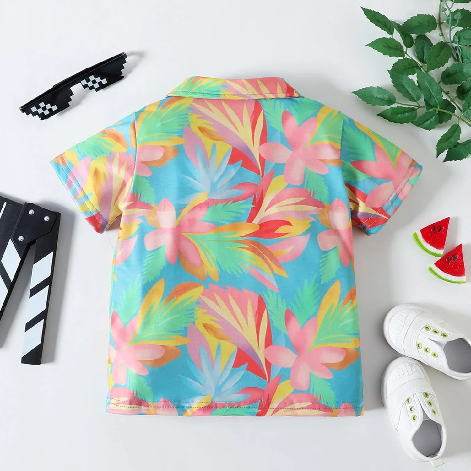 Noël Graphique Tees Garçons D'été Toddler Garçons Filles À Manches Courtes Impressions Casual Tops Avec Poche Pour Enfants Plaine 5 Noël Graphique Tees Garçons D'été Toddler Garçons Filles À Manches Courtes Impressions Casual Tops Avec Poche Pour Enfants Plaine – Image 3