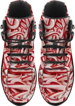 Ipodry Noël Thème Randonnée Chaussures Pour Hommes Femmes Étanche Slip-Résistant Bottes En Cuir Outdoor Trekking Sneakers Cadeaux Pour Elle,him -Rose Magasin 71Mmy19XbsL. AC UL1500