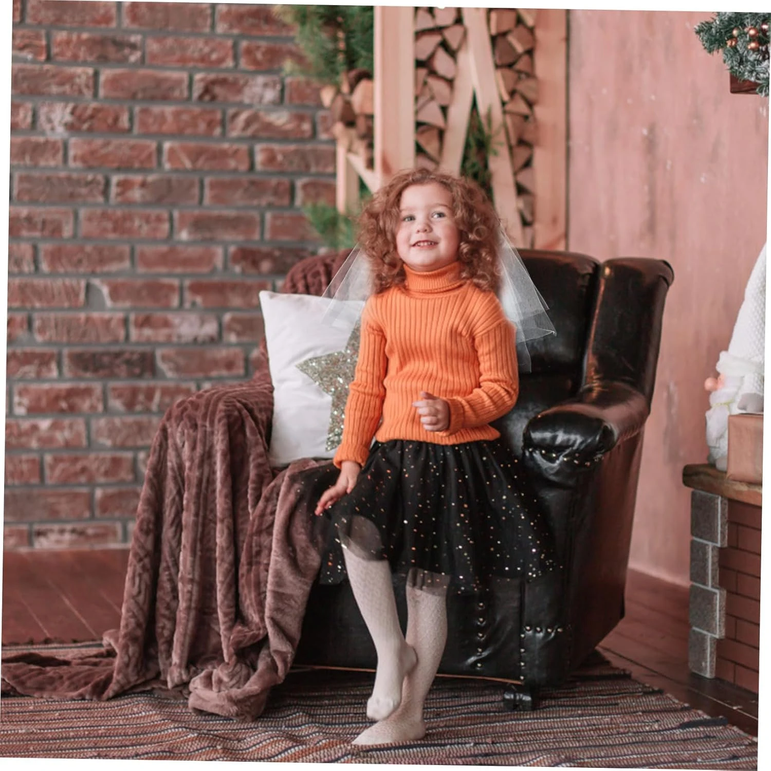 FRCOLOR 2 Pcs Voile Bow Fleur Fille Cheveux Clip Fleur Fille Casque Filles Tiara Robe De Mariée Voile Flocon De Neige Bobby Pins De Noël Épingles Voile Bow Coiffure Filles Voile Peigne 9 FRCOLOR 2 Pcs Voile Bow Fleur Fille Cheveux Clip Fleur Fille Casque Filles Tiara Robe De Mariée Voile Flocon De Neige Bobby Pins De Noël Épingles Voile Bow Coiffure Filles Voile Peigne – Image 7