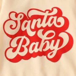 Bébé Organic Romper Nouveau-né Bébé Unisexe Coton Imprimer Lettre Automne Noël À Manches Longues Bébé Sans Manches -Rose Magasin 71QTD7ZTYaL. AC UL1500