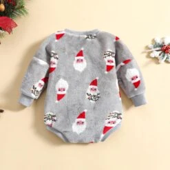 Sfdgfhyf Mode Tenues Ensemble Pour Bébé Enfants Enfant De Noël Imprimé À Manches Longues Mignon Noël Romper -Rose Magasin 71RoijvV68L. AC UL1500