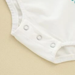 Romper Nouveau-né Bébé Fille Garçon De Noël Tenues À Manches Longues Santa Lettre Imprimé Crewneck Romper (Blanc, 18-24 Mois) -Rose Magasin 71WGberh4lL. AC SL1500