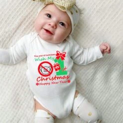 NLGToy Garçon Romper Enfant Lettre Année Romper Vêtements De Noël Combinaison Bébé De Noël Garçons Romper & Combinaison Filles (Blanc, 6-12 Mois) -Rose Magasin 71YA6i5BNNL. AC SL1500