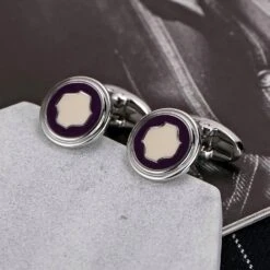 Banemi Personnalisé Manchette Liens Hommes, Élégant Boutons De Manchette Pour Hommes Ensembles Ronds En Acier Inoxydable Pour Dîner De Noël -Rose Magasin 71YSYmwIyaL. AC UL1500