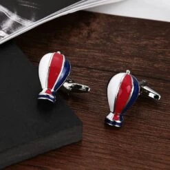 Hommes Boutons De Manchette Ensembles, Boutons De Manchette Pour Tux En Acier Inoxydable Hot Air Ballon Ensembles Pour Dîner De Noël -Rose Magasin 71YcxUQxFlL. AC UL1500