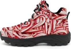 Ipodry Noël Thème Randonnée Chaussures Pour Hommes Femmes Étanche Slip-Résistant Bottes En Cuir Outdoor Trekking Sneakers Cadeaux Pour Elle,him