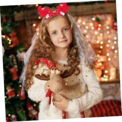 Beavorty 1 Set Voile Bow Bridal Veil Tiara Pour Filles Accessoire De Cheveux Pour Filles De Noël Bandeau De Mode Bandeau Renne Costume Coiffe Filles Voile Bandeau De Noël Voile Bow Coiffe 17 Beavorty 1 Set Voile Bow Bridal Veil Tiara Pour Filles Accessoire De Cheveux Pour Filles De Noël Bandeau De Mode Bandeau Renne Costume Coiffe Filles Voile Bandeau De Noël Voile Bow Coiffe -Rose Magasin 71aiGiF2FL. SL1500