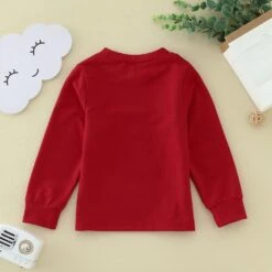 NLGToy Chemise À Manches Longues Enfant Garçons Filles De Noël À Manches Longues Lettre Impressions Pull Enfants Sweat Chemise À Manches Longues -Rose Magasin 71bORp0MTYL. AC UL1500 1