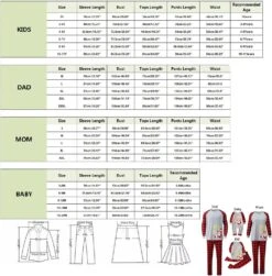 XBKPLO Family Pyjamas, Pyjamas De Noël, Pyjamas Décoratifs Ensemble Avec Divers Motifs Correspondant Family Pyjama -Rose Magasin 71i3m7c1eUL. AC UL1500