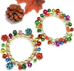 ARATLENCH Noël Jingle Bell Bracelet Coloré Bow Bonhomme De Neige De Noël Arbre Perlé Chram Stretch Bracelet Nouveauté Noël Vacances Jingle Bells Bracelets Set Pour Femmes Filles -Rose Magasin 71jsLPwXDL. AC UL1280