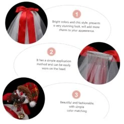 Beaupretty 1 Set Veil Bow Accessoires De Cheveux Pour Filles Veil 's Place Filles Vêtements Vacances Bandeaux Pour Femmes Noël Bandeau Pour Filles Vacances Chapeaux Mesh Xmas Veil Bow Bandeau -Rose Magasin 71mvtUZOF0L. SL1500