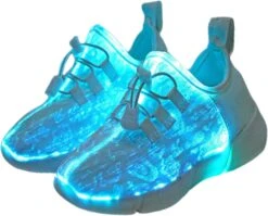 Chaussures YYXMS Fiber Optic Pour Garçons Filles Fouleurs éclairantes Pour Enfants Chaussures Clignotantes Avec Charge USB Pour Noël, Festivals, Halloween, Fête Du Nouvel An