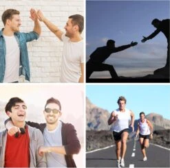 Collier Homme CaleesLLC Nous Les Combattrons Ensemble, à Mon Frère Collier Chien Militaire Tag Pendentif Noël Anniversaire Fête, Lot De 3 -Rose Magasin 71oISWBg8zL. AC UL1500