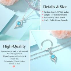 UPROMI Cadeaux Petite-fille, Collier Petite-fille, Cadeaux D'anniversaire De Noël Pour Les Adolescents Filles Femmes Bijoux Petite-fille -Rose Magasin 71prIk5JrcL. AC UL1500