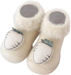Chaussettes Bébé Noël Chaussettes Chaussettes Père Noël Soft Boot Respirant Élastique Non-Lacing Chaussettes Surchaussures Chaussettes Bébé Chaussettes
