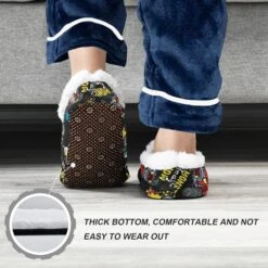 Ceiurey Enfants Garçons Filles Pantoufles Doux Mémoire Mousse Intérieur Toddler Maison Slipper Non Slip Spa Voyage Ménage Chaussures Pour Hiver Maison Chambre De Noël Halloween Vache Voiture Canard Léopard -Rose Magasin 71uWTbEKxL. AC UL1500