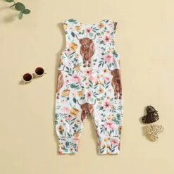 MRAFDGFB Bébé Garçon 12-18 Mois Vêtements Infantile Garçons Filles Sans Manches Bande Dessinée Vache Impressions Pull Romper Noël Bébé -Rose Magasin 71vOt7riGrL. AC UL1500