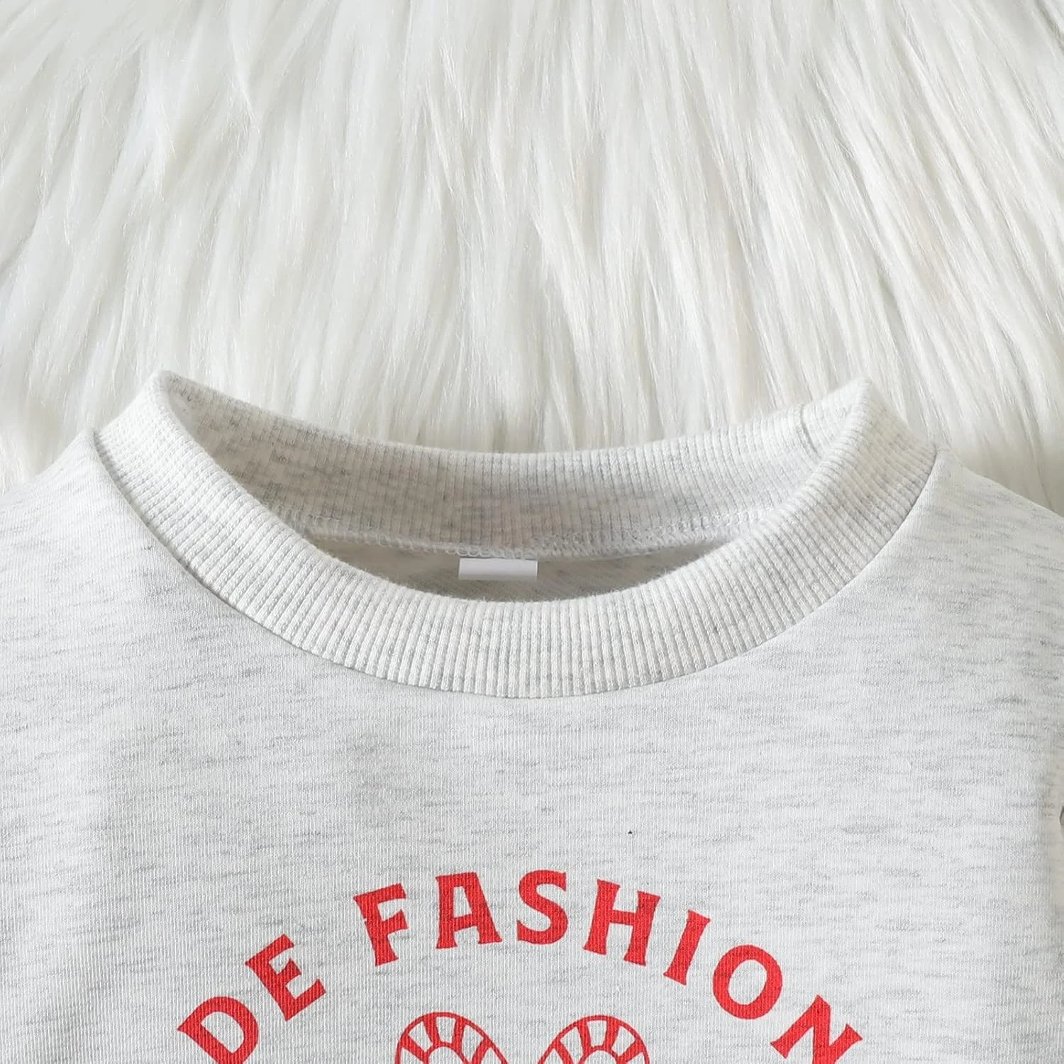 AOIROE Enfants Enfants Garçons Filles Enfant Lettres De Noël Impressions À Manches Longues Sweatshirt Graphique T-shirts Pour Femmes Garçon Maman 5 AOIROE Enfants Enfants Garçons Filles Enfant Lettres De Noël Impressions À Manches Longues Sweatshirt Graphique T-shirts Pour Femmes Garçon Maman – Image 3