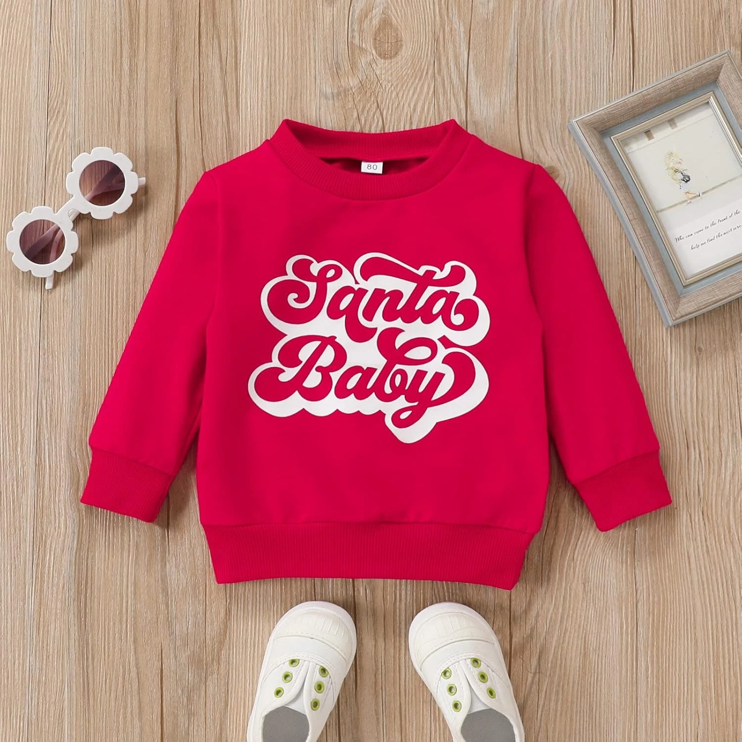 Léger Blouse Pour Enfant Infantile Garçons Filles À Manches Longues De Bande Dessinée De Noël Imprimer Sweat à Capuche Tops 7 Léger Blouse Pour Enfant Infantile Garçons Filles À Manches Longues De Bande Dessinée De Noël Imprimer Sweat à Capuche Tops – Image 5