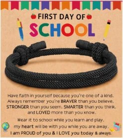 Rose PINKDODO Boys Bracelet Anniversaire Saint Valentin Cadeaux De Noël Pour Les Adolescents Garçons Fils Petit-fils Neveu