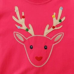 Hatop Bébé Enfant Garçons Filles Coton Crewneck Sweat De Noël Vêtements Couleur Pack -Rose Magasin 813btz1cdaL. AC UL1500