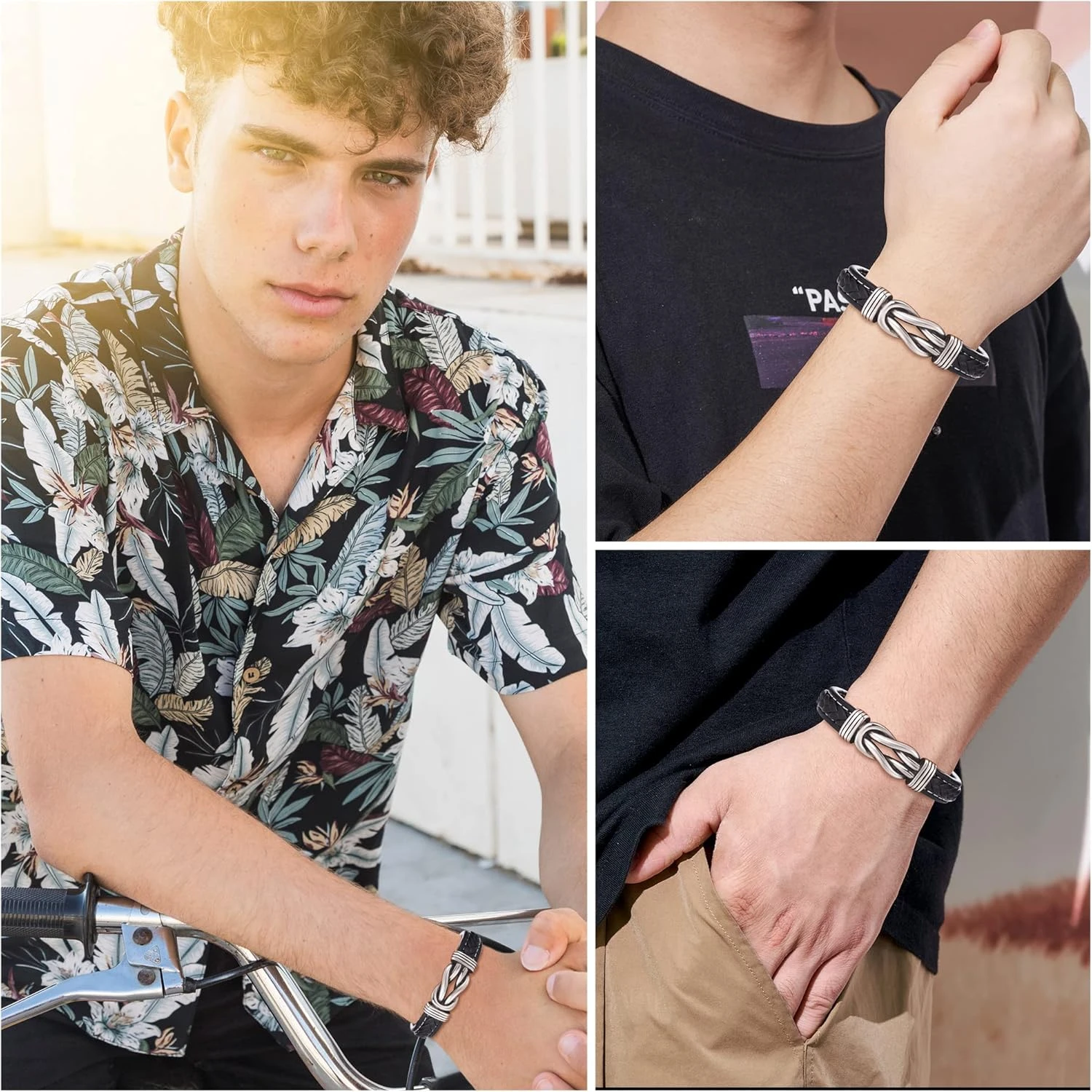 Bracelet En Tarse Pour Fils / Petit-fils / Neveu, Cadeaux Pour Adolescents Bracelet En Cuir Inspirant, Confirmation De Fin D'études Anniversaire Retour à L'école Cadeaux De Noël 4 Bracelet En Tarse Pour Fils / Petit-fils / Neveu, Cadeaux Pour Adolescents Bracelet En Cuir Inspirant, Confirmation De Fin D'études Anniversaire Retour à L'école Cadeaux De Noël – Image 2