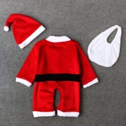 NLGToy Mignon Bébé Fille D'hiver Tenues Bébé Garçons Filles Noël Santa Cosplay Romper Combinaison Garçons Coloré Chemises -Rose Magasin 819RSInRB1L. AC UL1500