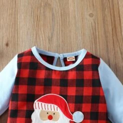 NLGToy Pâques Tenues Pour Bébé Garçon Enfant Enfants Filles Garçons Infantile Mignon De Noël Dessin Animé Vieil Homme Plaid Prints Romper Jumpsuit R (Rouge, 6-9 Mois) -Rose Magasin 81Acnb0AnnL. AC SL1500