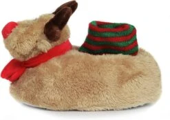 Friendly House Fuzzy Moose Animal Pantoufles Pour Hommes Et Femmes, Chaussons De Noël -Rose Magasin 81HO oNzzKL. AC UL1500