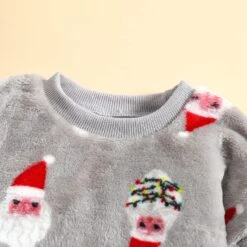 Sfdgfhyf Mode Tenues Ensemble Pour Bébé Enfants Enfant De Noël Imprimé À Manches Longues Mignon Noël Romper -Rose Magasin 81HhsX1CY0L. AC UL1500