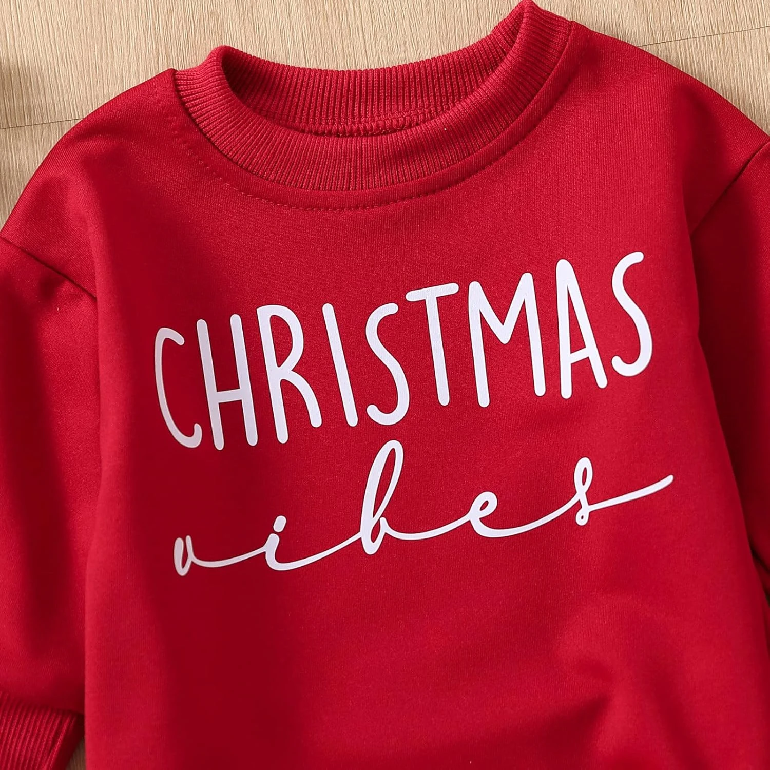 Infantile Costume Romper Noël Infantile Bébé Nouveau-né Garçons Filles Lettre Imprimer À Manches Longues Romper Body De Noël Outfit (Rouge, 12-18 Mois) 7 Infantile Costume Romper Noël Infantile Bébé Nouveau-né Garçons Filles Lettre Imprimer À Manches Longues Romper Body De Noël Outfit (Rouge, 12-18 Mois) – Image 5