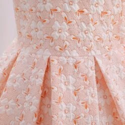 Infantile Robe De Noël Infantile Filles Robe Jupe Fleur Impressions Anniversaire Princesse Fille Mariage Lumineux (Rouge, 0-6 Mois) -Rose Magasin 81IrxHjrklL. AC SL1500