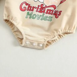 Linge Bébé Vêtements Nouveau-né Bébé Filles Garçons Imprimer Automne Noël Santa À Manches Longues Organique Bébé Fille -Rose Magasin 81MQ3vRQhfL. AC UL1500