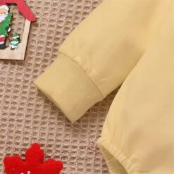 Bébé Fille Denim Romper Nouveau-né Infantile Bébé Filles Garçons Infantile Mignon Lettres De Noël Imprime Enfant Garçon Shorts 24 -Rose Magasin 81OW4ouGORL. AC UL1500