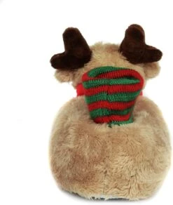 Friendly House Fuzzy Moose Animal Pantoufles Pour Hommes Et Femmes, Chaussons De Noël -Rose Magasin 81Oeo2w9vL. AC UL1500